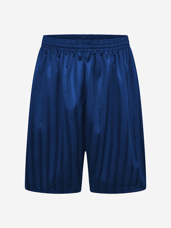 Zeco Kids School Shadow Stripe Shorts in Blue