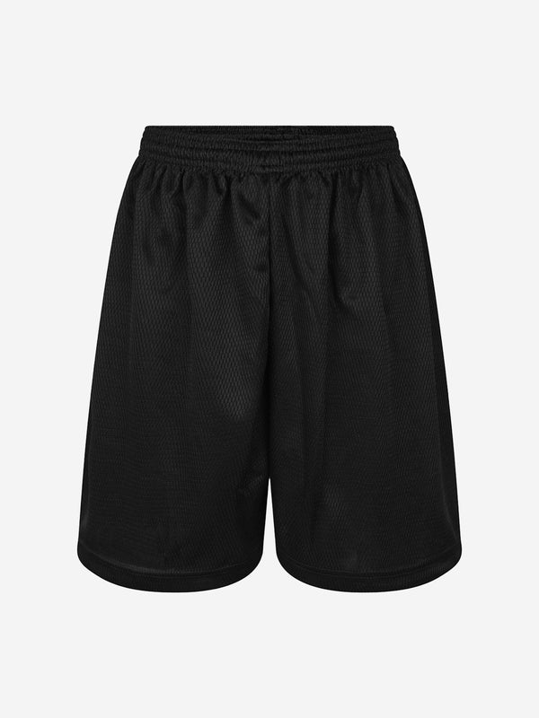 Zeco Kids School Mesh Shorts in Black