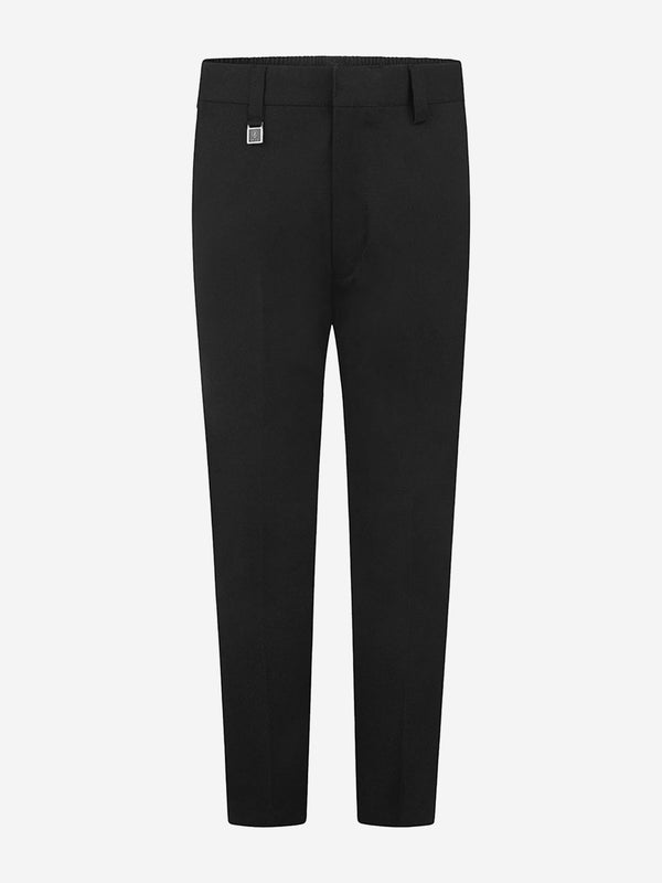 Zeco Boys School Slim Fit Trousers in Black