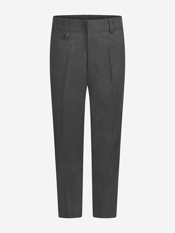 Zeco Boys School Standard Fit Trousers in Grey