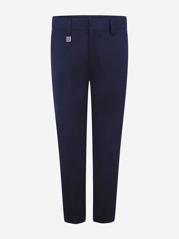 Zeco Boys School Standard Fit Trousers in Navy