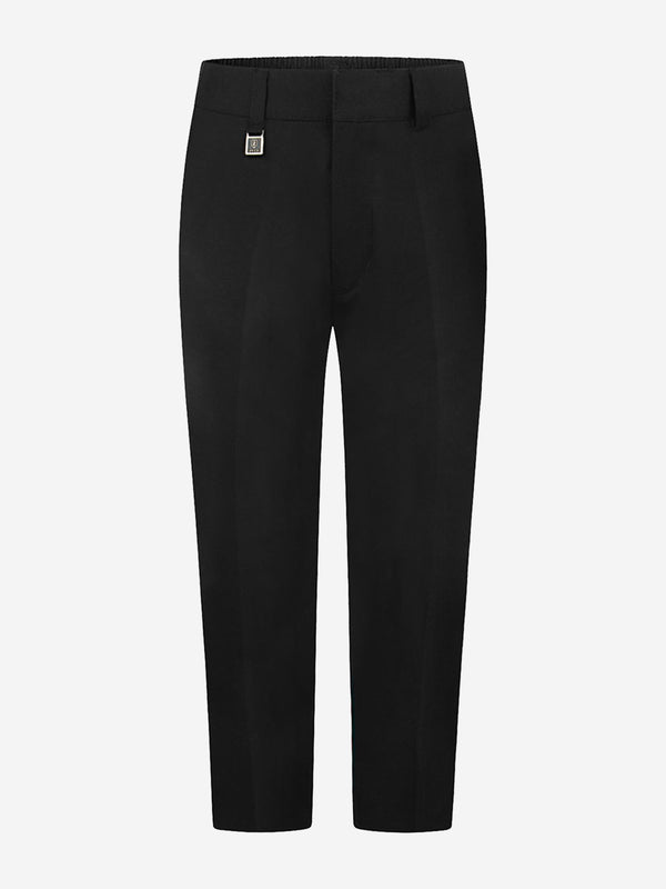 Zeco Boys School Sturdy Fit Trousers in Black