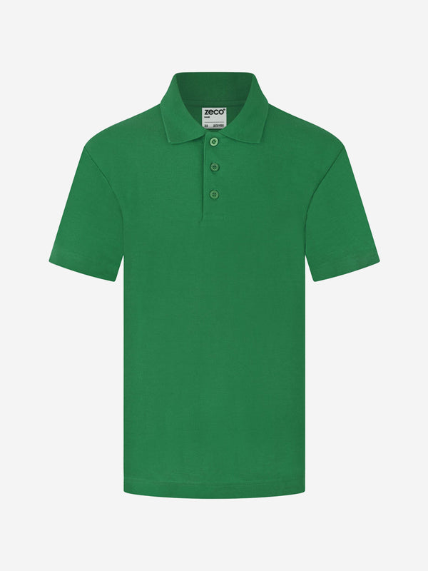 Zeco Kids School Polo Shirt in Green