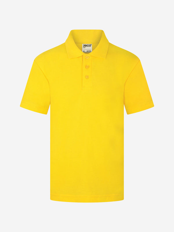 Zeco Kids School Polo Shirt in Yellow