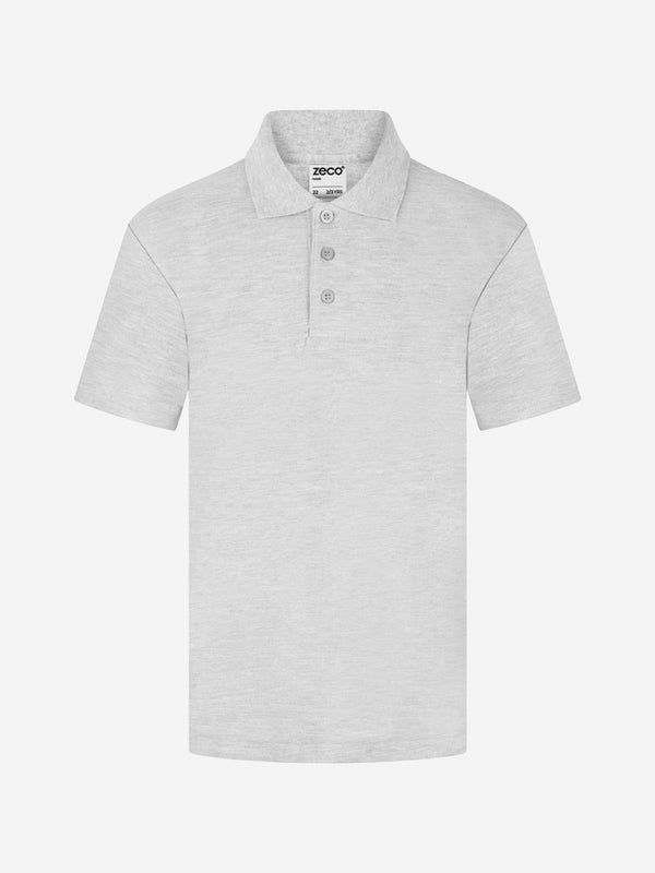 Zeco Kids School Polo Shirt in Grey