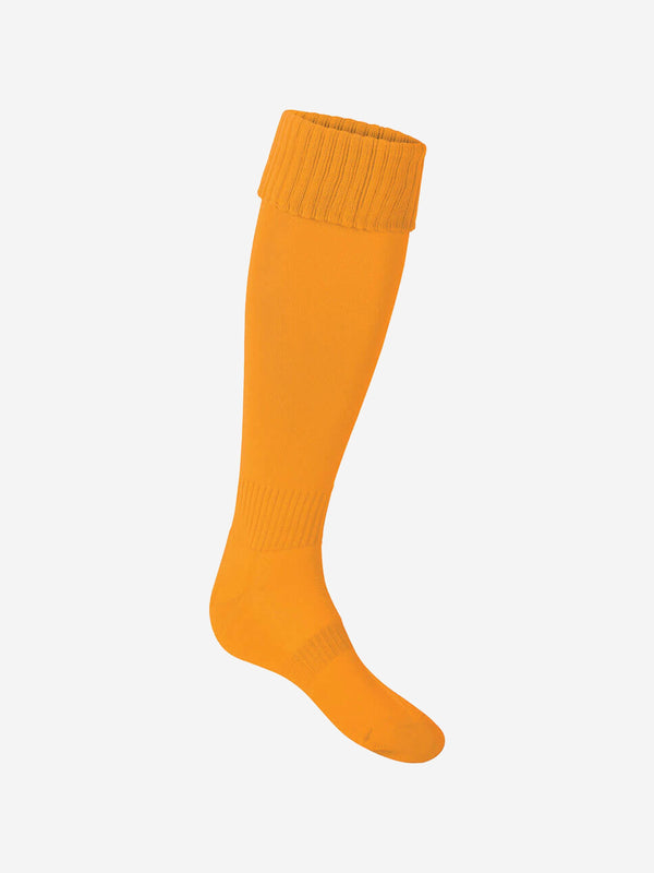 Zeco Kids School Football Socks in Orange