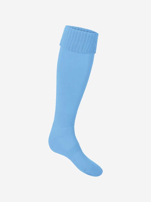 Zeco Kids School Football Socks in Blue