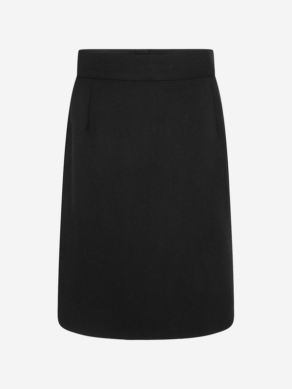 Zeco Girls School Pencil Skirt in Black