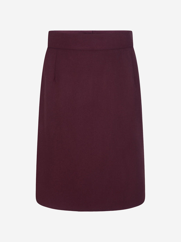 Zeco Girls School Pencil Skirt in Purple