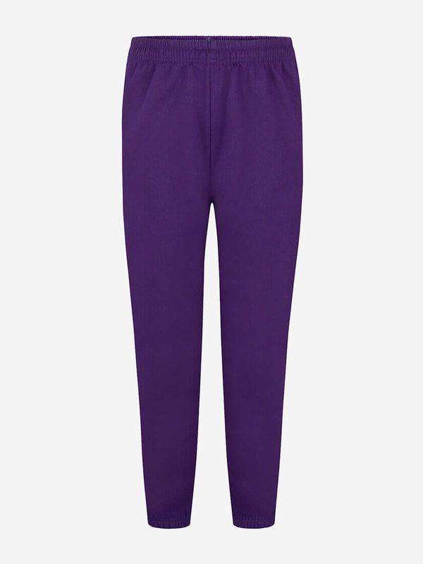 Zeco Kids School Jogging Bottoms in Purple