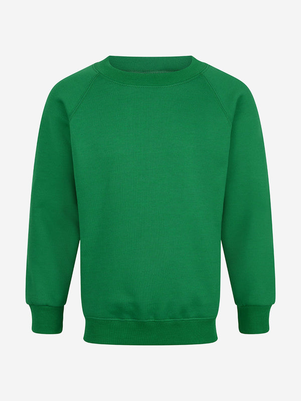 Zeco Kids School Crew Neck Sweatshirt in Green