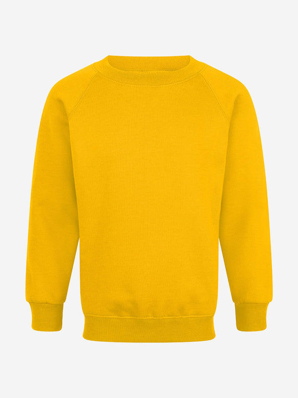 Zeco Kids School Crew Neck Sweatshirt in Yellow