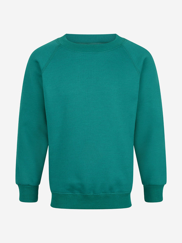 Zeco Kids School Crew Neck Sweatshirt in Green