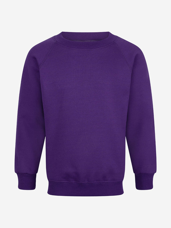 Zeco Kids School Crew Neck Sweatshirt in Purple