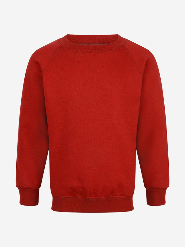 Zeco Kids School Crew Neck Sweatshirt in Red