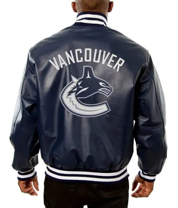 NHL team leather jacket