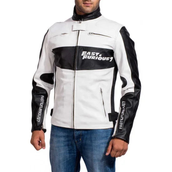 Vin Diesel Fast and Furious 7 Leather Jacket
