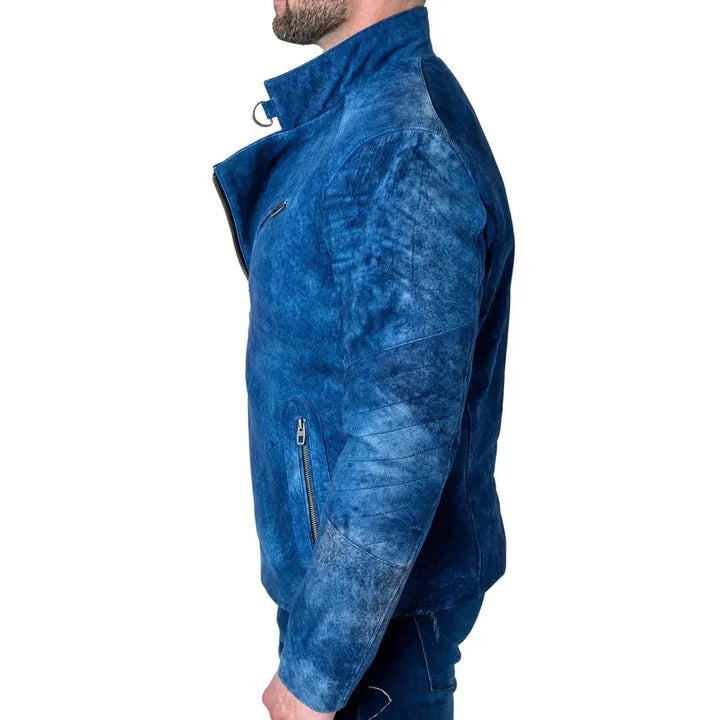 Premium suede leather jacket
