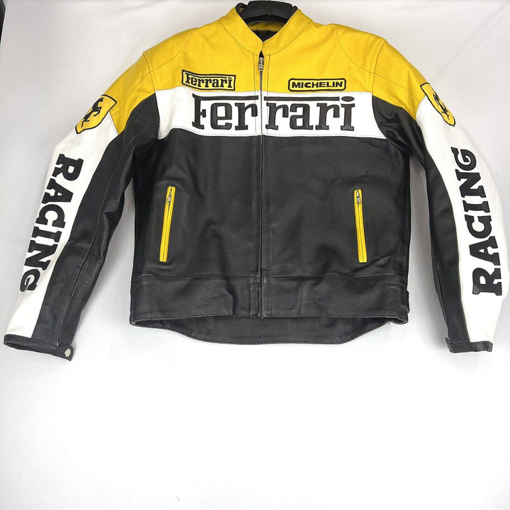 Motorsport leather jacket
