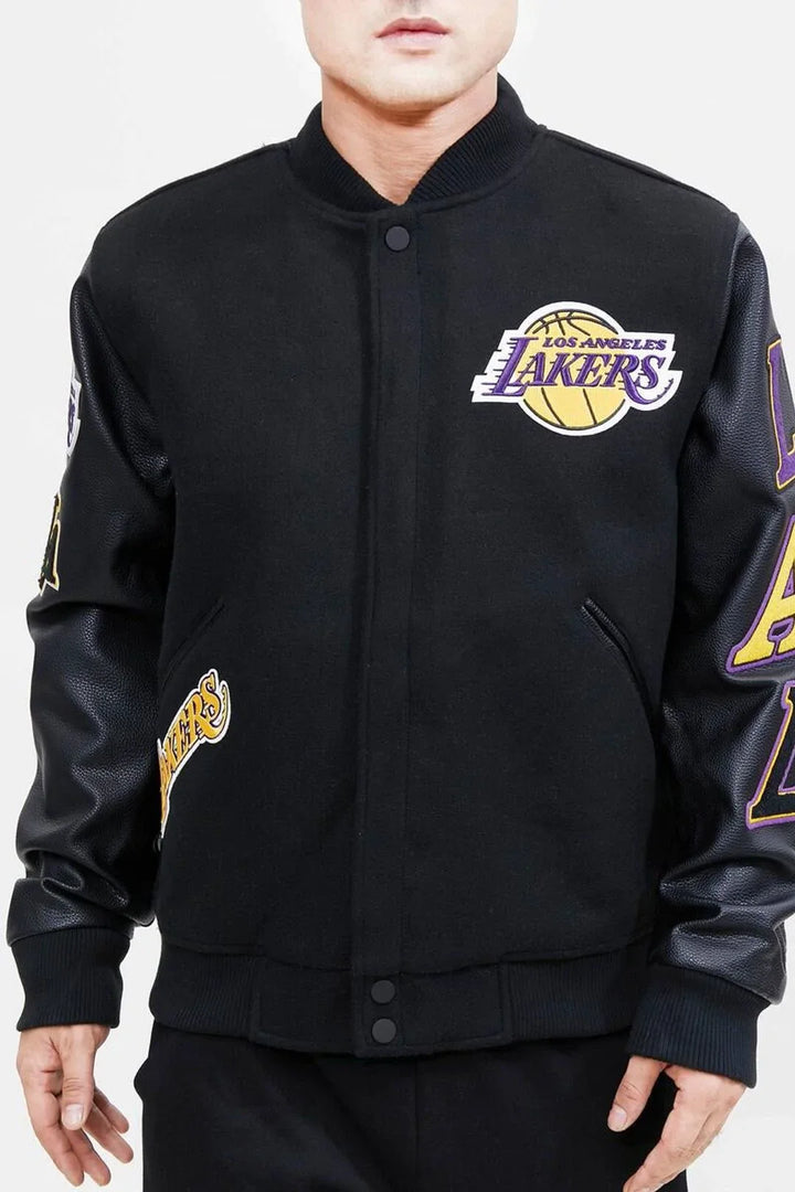 Los Angeles Lakers varsity jacket
