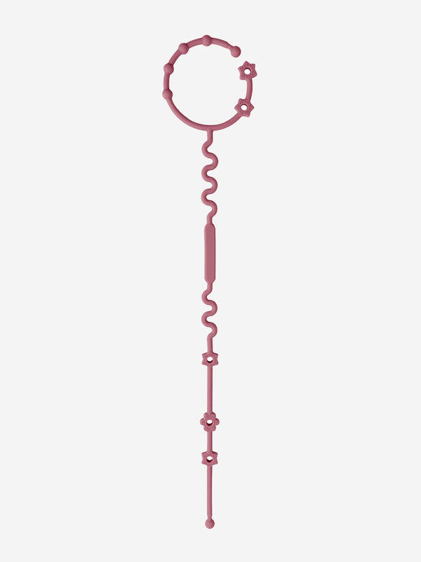 Bloom Bambini Adjustable Teether and Pacifier Clip in Pink