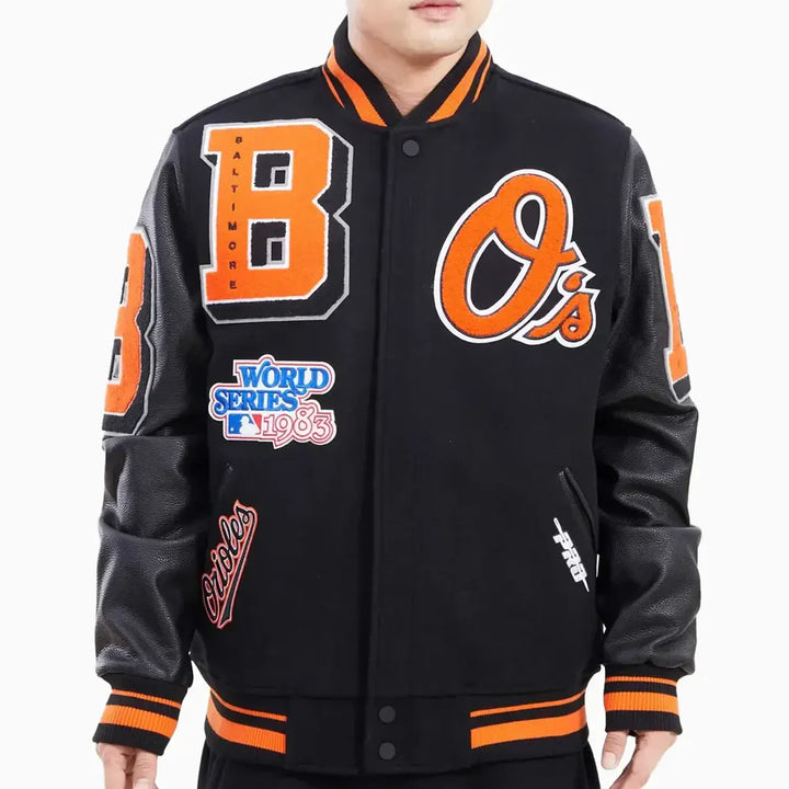 Baltimore Orioles varsity jacket
