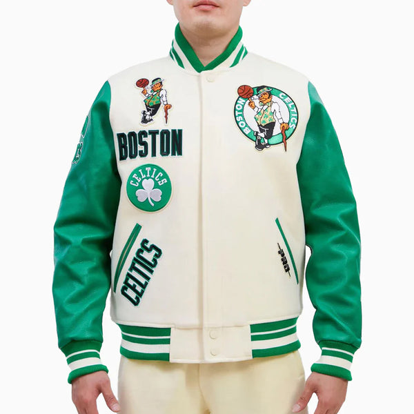 Boston Celtics varsity jacket
