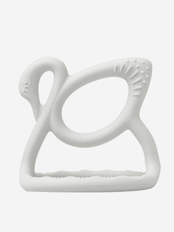 Bloom Bambini Baby Swan Teether in White