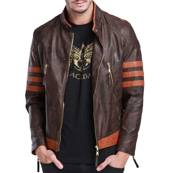 X-Men Origins Wolverine Leather Jacket
